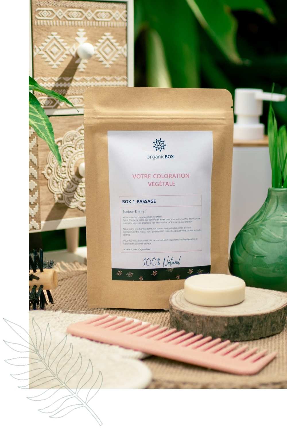 OrganicBOX, la coloration 100% végétale et personnalisée